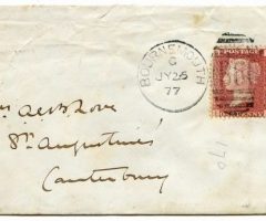 The first postmarks