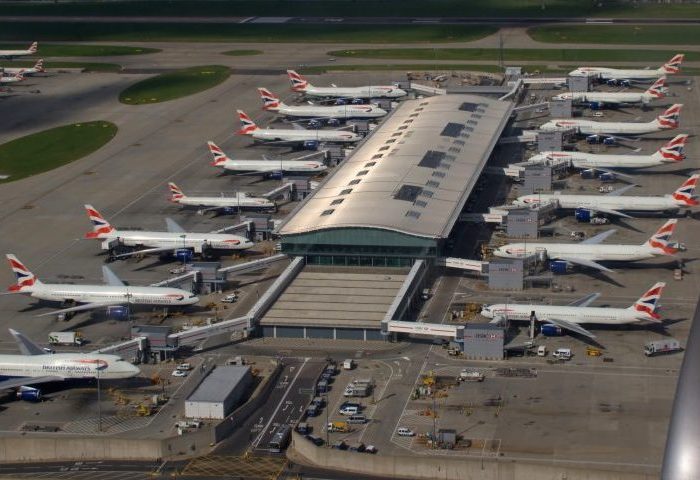 UK commercial airports