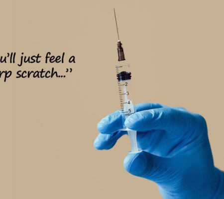 The hypodermic syringe