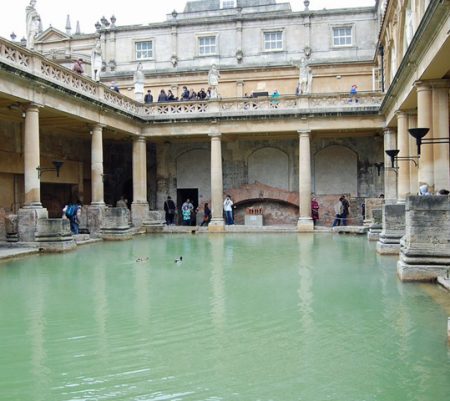 The hot springs of Bath