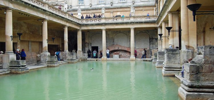 The hot springs of Bath