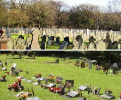 Burials and cremations